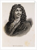 Portrait Engraving of Moliere by Anonymous