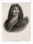 Portrait Engraving of Moliere by Anonymous