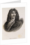 Portrait Engraving of Moliere by Anonymous