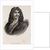 Portrait Engraving of Moliere by Anonymous