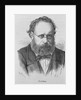 19th Century Portrait of French Socialist Joseph Proudhon from L'Histoire de France by Henri Jean Guillaume Martin