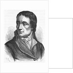 19th Century Portrait of French Politician Jean-Baptiste Carrier from L'Histoire de France by Henri Jean Guillaume Martin