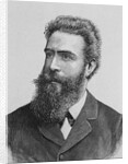 19th Century Portrait of Wilhelm Conrad Rontgen from Album de la Science, Savants Illustres, Grandes Decouvertes by Anonymous
