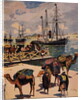 Camels Waiting at the Suez Canal by Anonymous