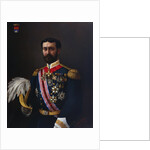 Portrait Painting of the Count of Montalbo in Uniform by Alfred de Dekez