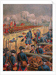 Battle of Fontenoy in 1705 by Anonymous
