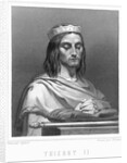 Theuderic II, King of Orleans, Burgundy and Austrasia by Delannoy