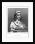 Theuderic II, King of Orleans, Burgundy and Austrasia by Delannoy