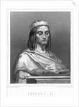 Theuderic II, King of Orleans, Burgundy and Austrasia by Delannoy