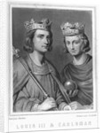 Louis III and Carloman by Oudaille