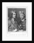 Louis III and Carloman by Oudaille