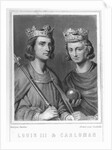Louis III and Carloman by Oudaille