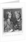 Louis III and Carloman by Oudaille