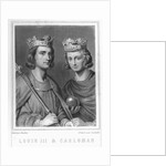 Louis III and Carloman by Oudaille
