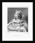 Louis VI by Jacques Etienne Pannier