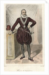 Portrait Engraving of Henry IV, King of France by Anonymous
