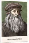 Portrait of Leonardo de Vinci by Anonymous