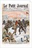 Dans les Regions Antarctiques Le Docteur Otto Nordenskjold Retrouve Magazine Cover of Le Petit Journal by Anonymous