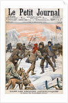 Dans les Regions Antarctiques Le Docteur Otto Nordenskjold Retrouve Magazine Cover of Le Petit Journal by Anonymous