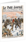 Dans les Regions Antarctiques Le Docteur Otto Nordenskjold Retrouve Magazine Cover of Le Petit Journal by Anonymous