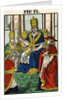 Pie IX Woodblock Print by Anonymous