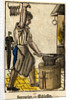 Serrurier - Schlosser Woodblock Print by Anonymous