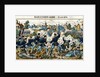 Bataille de Sainte-Barbe Woodblock Print by Anonymous