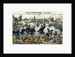 Bataille de Sainte-Barbe Woodblock Print by Anonymous