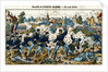 Bataille de Sainte-Barbe Woodblock Print by Anonymous