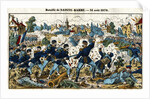 Bataille de Sainte-Barbe Woodblock Print by Anonymous