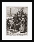 Arrivee d'Emigrants Juifs a New-York by Charles Joseph Staniland