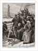 Arrivee d'Emigrants Juifs a New-York by Charles Joseph Staniland