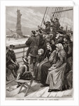 Arrivee d'Emigrants Juifs a New-York by Charles Joseph Staniland
