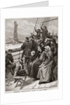 Arrivee d'Emigrants Juifs a New-York by Charles Joseph Staniland