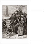 Arrivee d'Emigrants Juifs a New-York by Charles Joseph Staniland