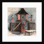 19th-Century Illustration of Glass Blowing by Anonymous