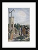 Illustration of the Experiment of the Telegraph of Cap in the Park of Saint-Fargeau in Menilmontant in July of 1763 by Anonymous