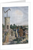 Illustration of the Experiment of the Telegraph of Cap in the Park of Saint-Fargeau in Menilmontant in July of 1763 by Anonymous