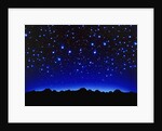 Night sky by Anonymous