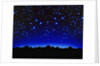 Night sky by Anonymous