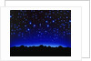 Night sky by Anonymous