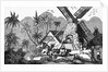 Illustration of Early Workers at West Indies Sugar Mill by Anonymous