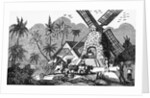 Illustration of Early Workers at West Indies Sugar Mill by Anonymous