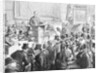 Audience and Auctioneer by Anonymous