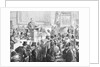 Audience and Auctioneer by Anonymous