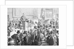 Audience and Auctioneer by Anonymous