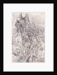 Illustration of Battle Surrounding the Chariot of Darius by Anonymous