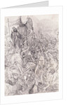 Illustration of Battle Surrounding the Chariot of Darius by Anonymous