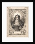 Portrait of Saint Rose of Lima Holding a Cross by Anonymous
