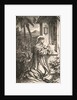 Portrait of Saint Rose of Lima Praying by Anonymous